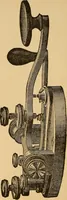 An illustration from Telegraphy and how to learn it; with brief chapters on elementary science, embracing various kinds of electricity, electrical measurements, thermo-frictional electricty, batteries, magnets and magnetism (1901)