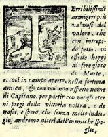 An illustration from Tempesta amorosa : comedia (1605)