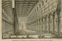 An illustration from Temples anciens et modernes, ou, Observations historiques et critiques sur les plus célèbres monumens d'architecture greque et gothique (1774)