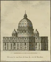 An illustration from Temples anciens et modernes, ou, Observations historiques et critiques sur les plus célèbres monumens d'architecture greque et gothique (1774)