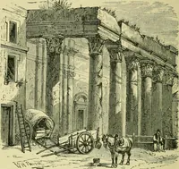 An illustration from Temples, tombs, and monuments of ancient Greece and Rome. A description and a history of some of the most remarkable memorials of classical architecture (1871)