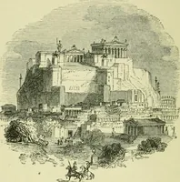 An illustration from Temples, tombs, and monuments of ancient Greece and Rome. A description and a history of some of the most remarkable memorials of classical architecture (1871)