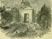 An illustration from Temples, tombs, and monuments of ancient Greece and Rome. A description and a history of some of the most remarkable memorials of classical architecture (1871)