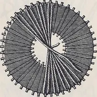 An illustration from Teneriffe lace work (1920)