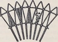 An illustration from Teneriffe lace work (1920)