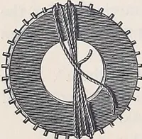 An illustration from Teneriffe lace work (1920)