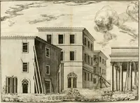 An illustration from Teoria e pratica di architettura civile : per istruzione della gioventú specialmente romana (1788)