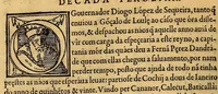 Picture 1 of 3 from Terceira decada da Asia de Ioam de Barros: : dos feytos que os portugueses fizeram no descobrimento & conquista dos mares & terras do Oriente (1563), leaf 180