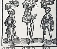 Picture 7 of 30 from Terenti[us] : cũ directorio vocabulorũ, sententiarũ, artis comice : glosa ĩterlineali : comẽtarijs Donato, Gvidone, Ascensio, leaf 160