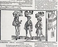 Picture 8 of 30 from Terenti[us] : cũ directorio vocabulorũ, sententiarũ, artis comice : glosa ĩterlineali : comẽtarijs Donato, Gvidone, Ascensio, leaf 173