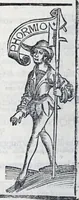 Picture 21 of 30 from Terenti[us] : cũ directorio vocabulorũ, sententiarũ, artis comice : glosa ĩterlineali : comẽtarijs Donato, Gvidone, Ascensio, leaf 268