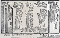 Picture 29 of 30 from Terenti[us] : cũ directorio vocabulorũ, sententiarũ, artis comice : glosa ĩterlineali : comẽtarijs Donato, Gvidone, Ascensio, leaf 343