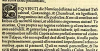 An illustration from Tertia Ferdina[n]di Cortesii Sac. Caesar. et Cath. Maiesta. in nova maris oceani Hyspania generalis præfecti p[rae]clara narratio, : in qua celebris ciuitatis Temixtitan expugnatio, aliaru[m]q[ue] prouintiaru[m], qu[a]e defecerant recuperatio continetur, in quaru[m] expugnatione, recuperatione q[ue] præfectus, una cum Hyspanis victorias æterna memoria dignas consequutus est, pr[a]eterea in ea Mare del Sur Cortesium detexisse rece[n]set[er], quod nos Australe Indicu[m] Pelagus putam[us], [et] alias innumeras prouintias aurifodinis, unionibus, variisq[ue] Gemmarum generibus refertas, et postremo illis innotuisse in eis quoq[ue] aromata contineri, (1524)