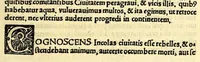 Picture 6 of 8 from Tertia Ferdina[n]di Cortesii Sac. Caesar. et Cath. Maiesta. in nova maris oceani Hyspania generalis præfecti p[rae]clara narratio, : in qua celebris ciuitatis Temixtitan expugnatio, aliaru[m]q[ue] prouintiaru[m], qu[a]e defecerant recuperatio continetur, in quaru[m] expugnatione, recuperatione q[ue] præfectus, una cum Hyspanis victorias æterna memoria dignas consequutus est, pr[a]eterea in ea Mare del Sur Cortesium detexisse rece[n]set[er], quod nos Australe Indicu[m] Pelagus putam[us], [et] alias innumeras prouintias aurifodinis, unionibus, variisq[ue] Gemmarum generibus refertas, et postremo illis innotuisse in eis quoq[ue] aromata contineri, (1524), leaf 69