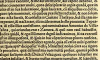 Picture 8 of 9 from Tertia Ferdina[n]di Cortesii Sac. Caesar. et Cath. Maiesta. in nova maris oceani Hyspania generalis præfecti p[rae]clara narratio, : in qua celebris ciuitatis Temixtitan expugnatio, aliaru[m]q[ue] prouintiaru[m], qu[a]e defecerant recuperatio continetur, in quaru[m] expugnatione, recuperatione q[ue] præfectus, una cum Hyspanis victorias æterna memoria dignas consequutus est, pr[a]eterea in ea Mare del Sur Cortesium detexisse rece[n]set[er], quod nos Australe Indicu[m] Pelagus putam[us], [et] alias innumeras prouintias aurifodinis, unionibus, variisq[ue] Gemmarum generibus refertas, et postremo illis innotuisse in eis quoq[ue] aromata contineri, (1524), leaf 113