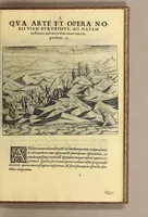 Picture 18 of 20 from Tertia pars Indiae Orientalis: qua continentur I. Secunda pars nauigationum à Ioanne Hugone Lintschotano Hollando in Orientem susceptarum; & maximè situs illarum regionum, & in his insulàrum, fluminum, riparum, portuum, &c. tum in transitu, tum ipsa India sitorum: vbi iuxta etiam vniuersa, quae autor illic, & postea in reditu versus Hollandiam vidit & notauit, diligenter designantur. : II. Nauigatio Hollandorum in insulas Orientales, Iauan & Svmatram: vbi pariter de morbius, vita, & religione incolarum quaedam haud iniucunda traduntur. III. Tres nauigationes Hollandorum in modo dictam Indiam per septentrionalem seu glacialem oceanum, vbi mira quaedam & stupenda denarrantur. Quibus iam de nouo accesserunt aliae de anno M.D.XVIII. vsq[ue] M.D.C.XXIX. historiae memorabiles, & notatu dignissimae. (1629), leaf 215