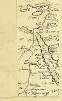 Picture 5 of 20 from Tertia pars Indiae Orientalis: qua continentur I. Secunda pars nauigationum à Ioanne Hugone Lintschotano Hollando in Orientem susceptarum; & maximè situs illarum regionum, & in his insulàrum, fluminum, riparum, portuum, &c. tum in transitu, tum ipsa India sitorum: vbi iuxta etiam vniuersa, quae autor illic, & postea in reditu versus Hollandiam vidit & notauit, diligenter designantur. : II. Nauigatio Hollandorum in insulas Orientales, Iauan & Svmatram: vbi pariter de morbius, vita, & religione incolarum quaedam haud iniucunda traduntur. III. Tres nauigationes Hollandorum in modo dictam Indiam per septentrionalem seu glacialem oceanum, vbi mira quaedam & stupenda denarrantur. Quibus iam de nouo accesserunt aliae de anno M.D.XVIII. vsq[ue] M.D.C.XXIX. historiae memorabiles, & notatu dignissimae. (1629), leaf 63