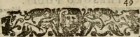 An illustration from Tesoro politico in cvi si contengono relationi : istruttioni, trattati, & varij discorsi, pertinenti alla perfetta intelligenza della ragion di stato. Et all'intiera cognitione de gl'interessi, & dipendenze de' più gran prencipi, & signori del mondo. Diviso in tre parti (1602)