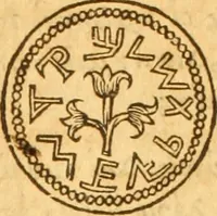 An illustration from Testamentvm Novvm : sive nouum foedus Iesu Christi, D.N. Cuius Graeco contextui respondent interpretationes duae: vna, vetus altera, Theodori Bezae, nunc quartò diligenter ab eo recognita. Eiusdem annotationes, quas itidem hac quarta edit. accuratè recognouit, & accessione non parua locupletauit: Vt docebunt asterisci margini appositi, necnon eius ad lectorem epistolium. Haec quarta editio, propter accessiones non paucas, duos indices nouos habet: quorum prior priori parti, posterior posteriori subiunctus est. Seorsvm edetvr recensio earundem in diuersis Noui Testamenti locis vocum (vulgò concordantiae Novi Testamenti) cui etiam operam multum lectori profuturam idem Theodorus Beza & quidam alij impenderunt (1588)