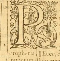 An illustration from Testamentvm Novvm : sive nouum foedus Iesu Christi, D.N. Cuius Graeco contextui respondent interpretationes duae: vna, vetus altera, Theodori Bezae, nunc quartò diligenter ab eo recognita. Eiusdem annotationes, quas itidem hac quarta edit. accuratè recognouit, & accessione non parua locupletauit: Vt docebunt asterisci margini appositi, necnon eius ad lectorem epistolium. Haec quarta editio, propter accessiones non paucas, duos indices nouos habet: quorum prior priori parti, posterior posteriori subiunctus est. Seorsvm edetvr recensio earundem in diuersis Noui Testamenti locis vocum (vulgò concordantiae Novi Testamenti) cui etiam operam multum lectori profuturam idem Theodorus Beza & quidam alij impenderunt (1588)