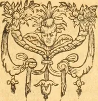 An illustration from Testamentvm Novvm : sive nouum foedus Iesu Christi, D.N. Cuius Graeco contextui respondent interpretationes duae: vna, vetus altera, Theodori Bezae, nunc quartò diligenter ab eo recognita. Eiusdem annotationes, quas itidem hac quarta edit. accuratè recognouit, & accessione non parua locupletauit: Vt docebunt asterisci margini appositi, necnon eius ad lectorem epistolium. Haec quarta editio, propter accessiones non paucas, duos indices nouos habet: quorum prior priori parti, posterior posteriori subiunctus est. Seorsvm edetvr recensio earundem in diuersis Noui Testamenti locis vocum (vulgò concordantiae Novi Testamenti) cui etiam operam multum lectori profuturam idem Theodorus Beza & quidam alij impenderunt (1588)