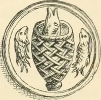 An illustration from The testimony of the catacombs and of other monuments of Christian art : from the second to the eighteenth century, concerning questions of doctrine now disupted in the Church (1870)