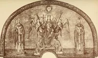 An illustration from The testimony of the catacombs and of other monuments of Christian art : from the second to the eighteenth century, concerning questions of doctrine now disupted in the Church (1870)