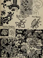 An illustration from A text book dealing with ornamental design for woven fabrics (1897)