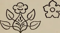 An illustration from A text book dealing with ornamental design for woven fabrics (1897)