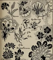 An illustration from A text book dealing with ornamental design for woven fabrics (1897)