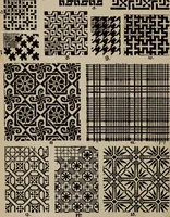 An illustration from A text book dealing with ornamental design for woven fabrics (1897)