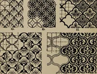 An illustration from A text book dealing with ornamental design for woven fabrics (1897)