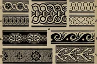 An illustration from A text book dealing with ornamental design for woven fabrics (1897)