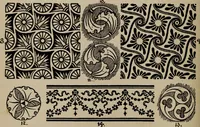 An illustration from A text book dealing with ornamental design for woven fabrics (1897)
