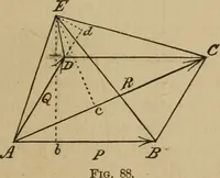 An illustration from A text book of elementary mechanics, for the use of colleges and schools (1881)
