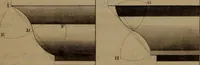 An illustration from A text book of geometrical drawing : abridged from the octavo edition : for the use of schools in which the definitions and rules of geometry are familiarly explained, the practical problems are arranged from the most simple to the more complex, and in their description technicalities are avoided as much as possible : with an introduction to isometrical drawing : and an essay on linear perspective and shadows ... (1849)