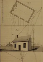 An illustration from A text book of geometrical drawing : abridged from the octavo edition : for the use of schools in which the definitions and rules of geometry are familiarly explained, the practical problems are arranged from the most simple to the more complex, and in their description technicalities are avoided as much as possible : with an introduction to isometrical drawing : and an essay on linear perspective and shadows ... (1849)