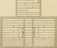 An illustration from A text book of geometrical drawing, for the use of mechanics and schools, in which the definitions and rules of geometry are familiarly explained (1849)