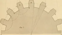An illustration from A text book of geometrical drawing, for the use of mechanics and schools, in which the definitions and rules of geometry are familiarly explained (1849)