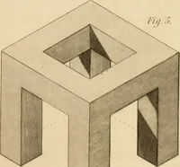 An illustration from A text book of geometrical drawing, for the use of mechanics and schools, in which the definitions and rules of geometry are familiarly explained (1849)