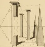 An illustration from A text book of geometrical drawing, for the use of mechanics and schools, in which the definitions and rules of geometry are familiarly explained (1849)