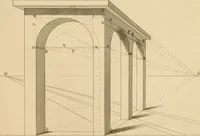 An illustration from A text book of geometrical drawing, for the use of mechanics and schools, in which the definitions and rules of geometry are familiarly explained (1849)