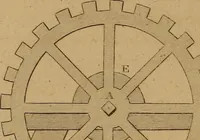 An illustration from A text-book of geometrical drawing, for the use of mechanics and schools, in which the definitions and rules of geometry are familiarly explained .. (1850)