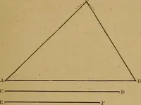An illustration from A text-book of geometrical drawing, for the use of mechanics and schools, in which the definitions and rules of geometry are familiarly explained .. (1850)