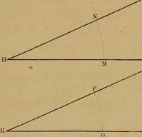 An illustration from A text-book of geometrical drawing, for the use of mechanics and schools, in which the definitions and rules of geometry are familiarly explained .. (1850)