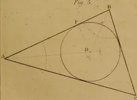 An illustration from A text-book of geometrical drawing, for the use of mechanics and schools, in which the definitions and rules of geometry are familiarly explained .. (1850)