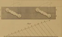 An illustration from A text-book of geometrical drawing, for the use of mechanics and schools, in which the definitions and rules of geometry are familiarly explained .. (1850)