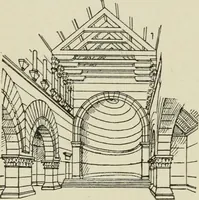 An illustration from A text-book of the history of architecture (1904)