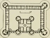 An illustration from A text-book of the history of architecture (1904)