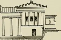 An illustration from A text-book of the history of architecture (1904)